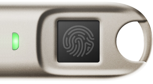 Fingerabdruck-Erkennung zur biometrischen Authentifizierung